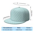 thumbnail image 5 of Custom Printed Flat Baseball Cap – Adjustable Snapback Hat with Flat Bill, Breathable and Durable, Personalized Design for Sports, Travel & Daily Wear, 5 of 6