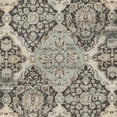 thumbnail image 6 of SAFAVIEH Vintage Merrick Damask Runner Rug, Black/Light Blue, 2'2" x 8', 6 of 7