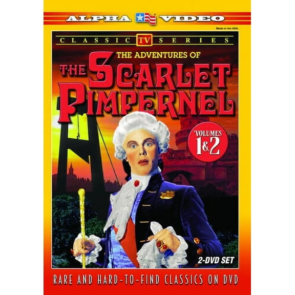The Adventures of the Scarlet Pimpernel: Volumes 1 & 2 (DVD), Alpha Video, Kids & Family