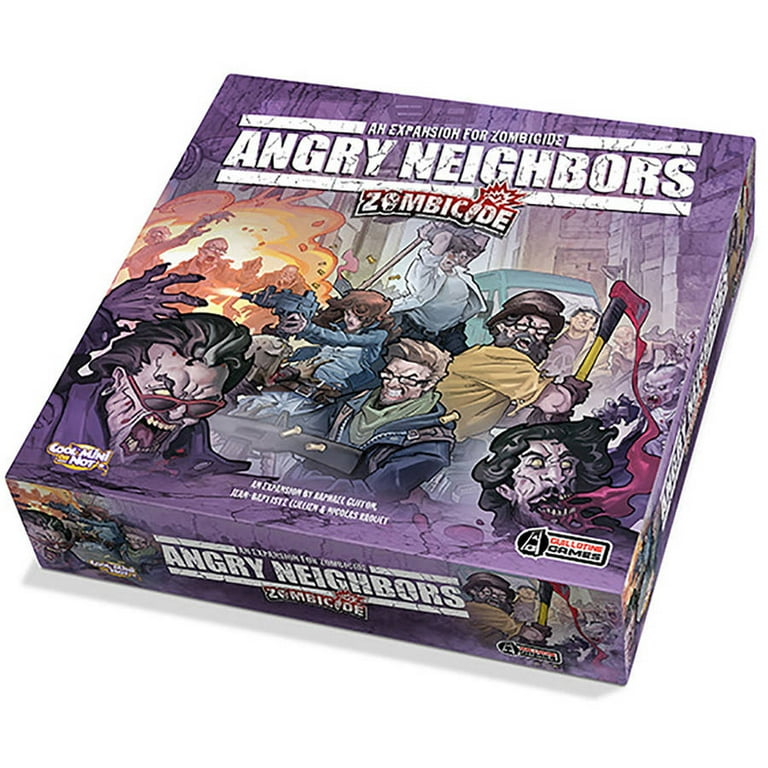 Zombicide Board Game Angry Neighbors Expansion Box, by CMON