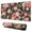 Pioneer Flower Floral-1, variant on Long Mouse Pads for Desk,Pioneer Flower Floral Print Pattern Desk Mats on Top Of Desks, Desk Mouse Pad Extra Large with 3mm Non-Slip Base and Stitched Edge for Gaming,Office,Work,Home 31.5"x11.8"