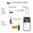 thumbnail image 5 of ZigBee Smart Switch, DIY Smart Switch Compatible with Alexa, Google Assistant, TUYA/Smart Life APP Remote Control, with Measurement, Voice Control and Timer Function, 10A, 5 of 5