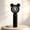 Black, variant on ROLKFUK Handheld Fan Portable Rechargeable Mini Small Fan with Stepless Speed Digital Display USB Travel Fan
