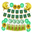 thumbnail image 1 of Ramadán Mubarak 12 '' de látex Eid Mubarak telón de fondo para decoración festiva de de Ramadán de acce Verde yotijar globos eid mubarak, 1 of 4