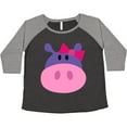 thumbnail image 3 of Inktastic Girl Hippo Women's Plus Size T-Shirt, 3 of 5