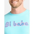 thumbnail image 4 of Pride The Phluid Project All Gender Bi Babe Graphic Tee Shirt, Men’s Sizes XS-3XL, 4 of 7