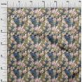 thumbnail image 3 of oneOone Polyester Spandex Olive Green Fabric Floral Quilting Supplies Print Sewing Fabric By The Yard 56 Inch Wide, 3 of 4