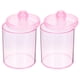 thumbnail image 4 of Botes para bastoncillos de algodón, dispensadores de bastoncillos transparentes con tapa, soporte para bastoncillos, 2 uds., 4 of 4