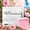 Pink Peach Hibiscus, variant on Multi Effect Floor Cleaner Sheets, Multi-Surface Floor Cleaning Sheets, Quick Dissolve Cleaning Tablet for Mopping, Compact Packaging, for Hardwood, Tile, Laminate (Blue Camellia Fragrance, 100pcs)