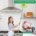 thumbnail image 6 of Nicecastle 2-in-1 Wall Cleaner Mop with 75 inches Long Handle, Ceiling Cleaner Tool Duster for Floor, Window, Wall Cleaning (Green), 6 of 8