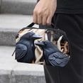 thumbnail image 2 of Crow Digital Pouch Oxford Cloth Waterproof Storage Bag Collapsible Cable Organizer Wire Cord Holder 5.9x9.44x3.14 in, 2 of 6