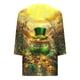 thumbnail image 2 of TaTaai Women's Casual V-Neck Top 3/4 Sleeve St. Patrick's Day Print T-Shirt Loose Fit Irish Festival Spring Holiday Modern Blouse Gift, 2 of 5
