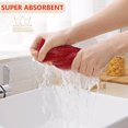 thumbnail image 5 of Cotton Waffle Weave Kitchen Dish Cloths, Ultra Soft Absorbent Quick Drying Dish Towels, 6-Pack, 5 of 5