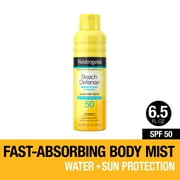 Neutrogena Beach Defense Spray Body Sunscreen, SPF 50, 6.5 oz