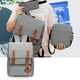 thumbnail image 2 of Mochilas Backpack Impermeable Puerto Usb Set 3pzs Gris Malubero Malu1320, 2 of 3