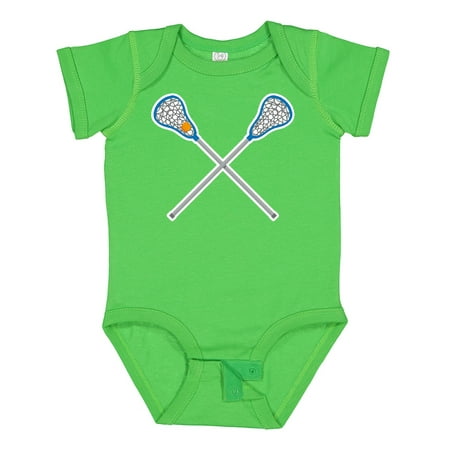 

Inktastic Lacrosse Sticks Future Player Outfit Gift Baby Boy or Baby Girl Bodysuit
