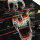 thumbnail image 3 of Balery Glitch Screaming Skull Gorra de béisbol de tamaño ajustable para correr, entrenar y actividades al aire libre. Gorra de papá para todas las estaciones., 3 of 6
