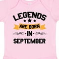 thumbnail image 4 of Inktastic Legends Are Born in September Boys or Girls Baby Bodysuit, 4 of 5