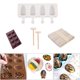 thumbnail image 5 of Moldes de silicona para gomitas, moldes para fondant y chocolate, bandeja para cubitos de , molde para hornear, decoración de pasteles para niños Estilo 01 Macarena Moldes para tartas de silicona con forma de corazón, 5 of 8