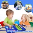 thumbnail image 3 of Boczif Busy Board Montessori Toys,Busy Book for Toddlers 1-3 Kindergarten,Travel Toy for Plane Car Gift for 1 2 3 4 Year Boys, Blue, 3 of 9