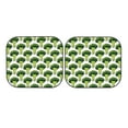 thumbnail image 5 of Lsque Cute Broccoli 2 PCS Windshield Sun Shade | CarFoldable Window Covers | Car Accessories Reflect UV for Universal Cars SUV Truck | Medium, 5 of 7