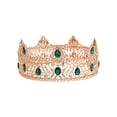 thumbnail image 3 of Bandeau Doré pour Femmes Filles Enfants Fête Mariage Bal Accessoires Strass Mode Bijoux Cheveux, 3 of 3