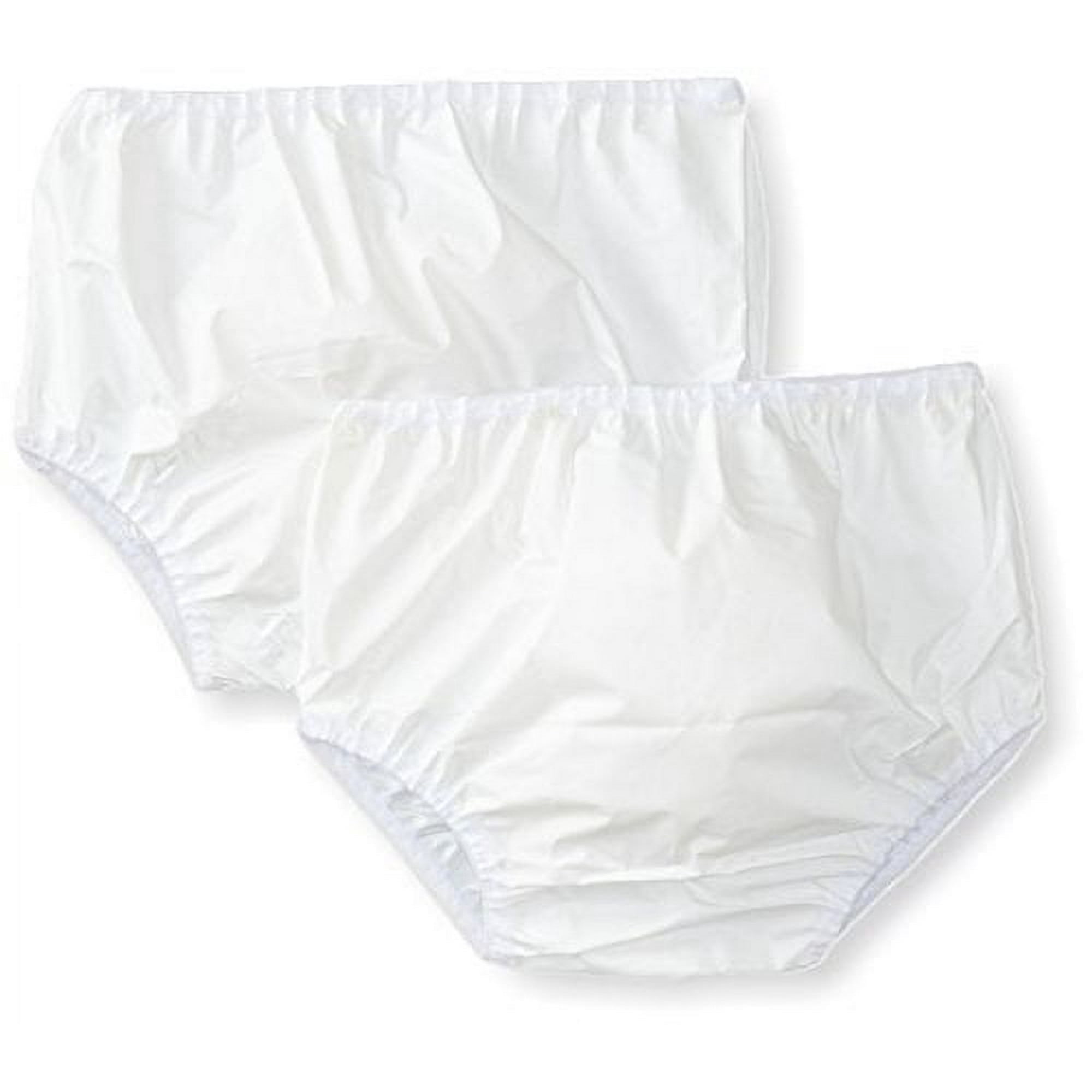 Gerber Baby Standard 2-Pack Waterproof Pant, white, 0-3 Months