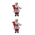 thumbnail image 2 of Estatuilla de Navidad Bewildely Muñeca Santa Claus 11.8 Pulgadas, 2 of 6
