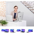 thumbnail image 6 of SideTrak Swivel 14" Attachable Portable Laptop Monitor FHD IPS USB Laptop Dual Screen with Kickstand | Mac, PC, & Chrome Compatible | Fits All Laptop Sizes | USB-C or Mini HDMI Powered (Silver), 6 of 8