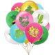 thumbnail image 4 of Tropical Hawaiian Theme Happy Birthday Party Decor Banner Balloon Cake/cupcake Toppers Kit, 4 of 4