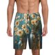 thumbnail image 1 of Fotbe Delicate White Daisy Jars Pantalones Cortos de Pijama para Hombre, Ropa de Dormir, Pantalones de Pijama Cortos para Hombre-X-Large, 1 of 6