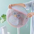 thumbnail image 5 of Funda de ventilador eléctrico de dibujos animados de 16/18 pulgadas para bebé niños, protector de dedos de malla de seguridad, pingüino de 18 pulgadas pulgadas Feliz Sencillez, 5 of 5