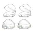 thumbnail image 2 of 2Pcs All Silicone Pacifier Two Color Liquid Silicone Sleep Pacifier Play Mouth Baby Grinding Teeth Chew Toys Closure Bags & Lids & Boxes, 2 of 7
