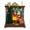 thumbnail image 1 of Figura de Papá Noel para Chimenea Navideña, Estatua de Escritorio, Juguete Decorativo, Caja de Música Mecánica, Niña, Adultos, Valentín, 1 of 8