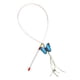 thumbnail image 2 of Juguete interactivo para gatos con cascabeles para exteriores. Mariposa azul, 2 of 9