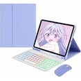 thumbnail image 1 of Samsung Tab A8 10.5" Funda con Teclado Retroiluminado Desmontable - Morado, 1 of 4