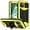 Yellow, variant on Case for iPhone 13 Pro Max,Military Grade 3 in 1 Metal Full-Body Rugged Stylish Kickstand Protective Case with Built-in Screen Protector Phone Case for iPhone 13 Pro Max,6.7 inch 2021 (Silver)