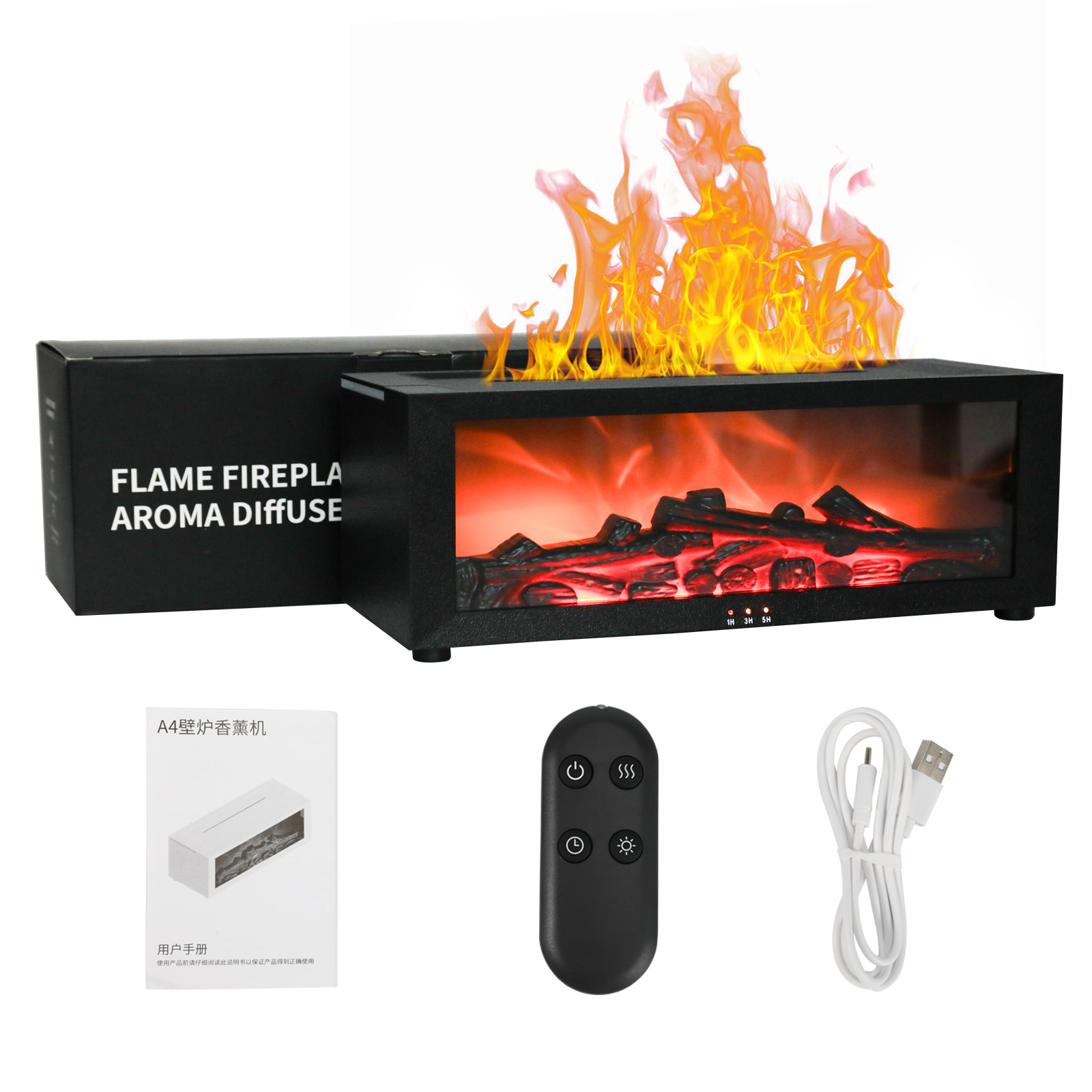 Noahstrong Flame Diffuser, 7-Color Essential Oil photo 6