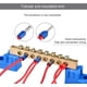 thumbnail image 4 of Conector de virolas de terminal de crimpado de 1200 piezas, virolas de gran surtido con extremo de pasador de cable aislado con caja portátil Adepaton YQ-2003, 4 of 7