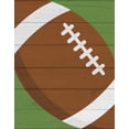 thumbnail image 2 of Robinson, Tamara 15x18 Black Ornate Wood Framed with Double Matting Museum Art Print Titled - Football II, 2 of 4