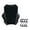 Black, variant on Universal Motorcycle Adjustable Wind Screen Windshield 22MM 25MM 28MM Handlebar