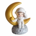thumbnail image 4 of Artesanías Del Ornamento Estatuil Del astronauti de a Decoración Del Escritorio Gloria Figura de resina linda pareja, 4 of 9