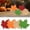 B, variant on 4 Pieces Fall Tray Decor Fall Maple Table Wooden Sign Thanksgiving Maple Leaves Table Decoration For Staining Home Desk