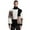 Black, variant on Men's Turtleneck Color Block Cable Knit Sweater Long Sleeve Pullover Top