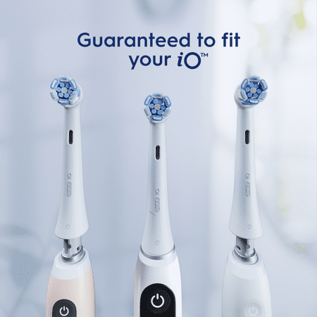 iO Series Ultimate Clean Replacement Brush Head for Oral-B iO Series Electric Toothbrushes (2-Count) - White