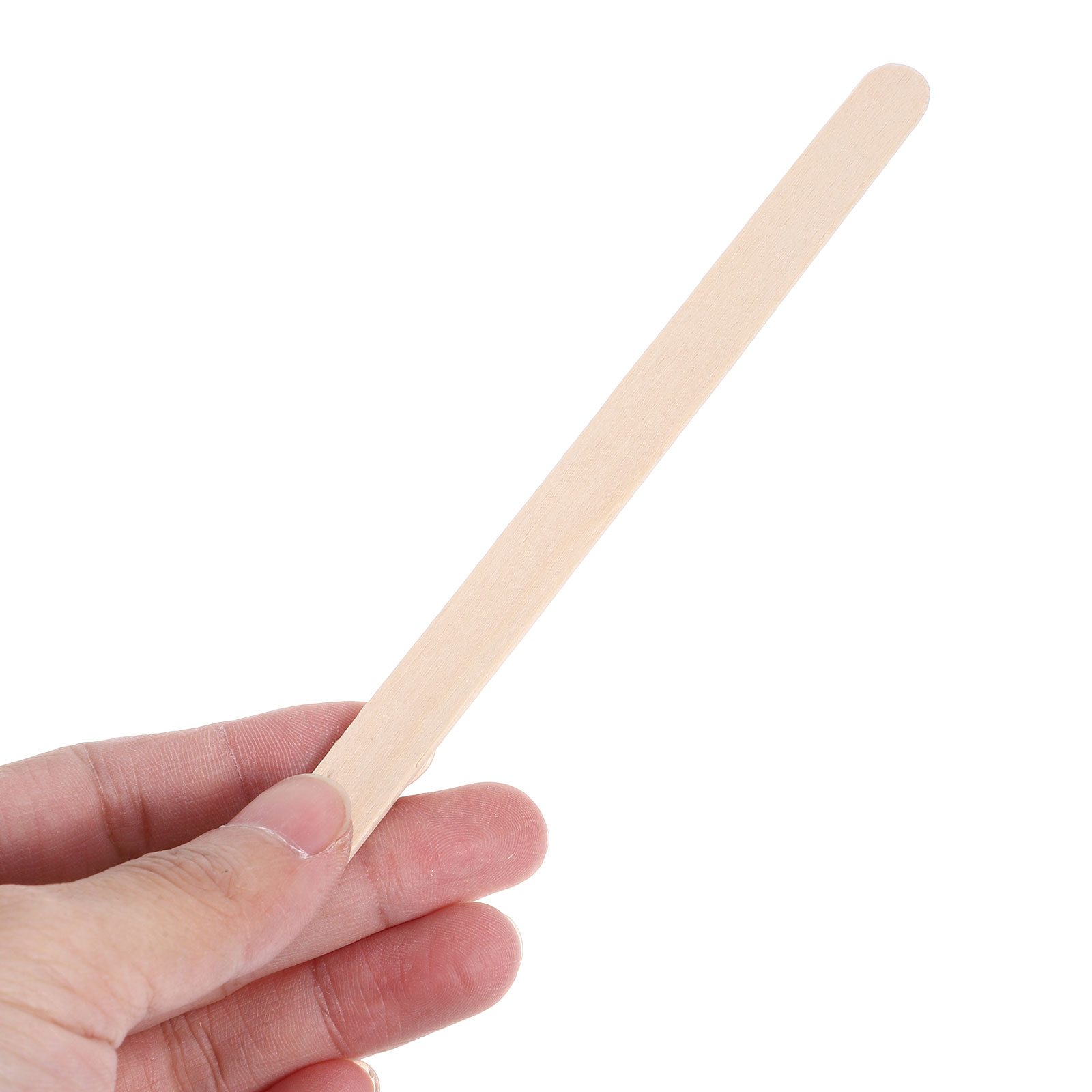 Worgeous 250pcs Wood Craft Sticks Popsicle Sticks for Diy Crafts Waxing Blank Wood Craft Sticks