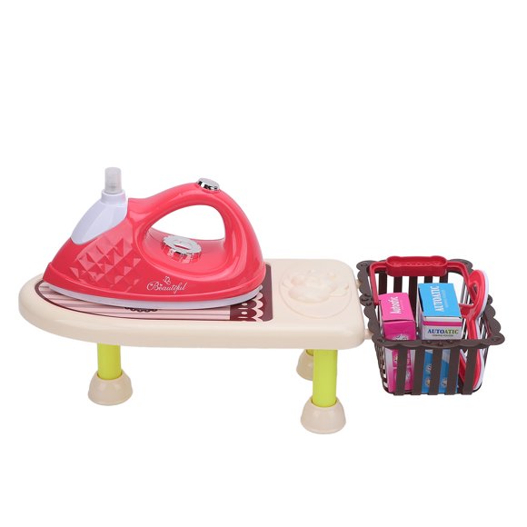 Ensemble de tableaux de repasser des jouets, jeu de rôles réaliste faire semblant de linge pour les filles garçons