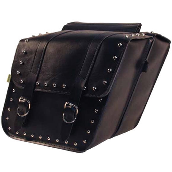 Willie & Max Studded Slant Saddlebag