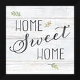 thumbnail image 2 of Cynthia Coulter 15x15 Black Modern Wood Framed Wall Art Titled - Farmhouse Sign I-Home Sweet Home, 2 of 6