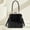 Black, variant on 100Fens Shoulder Crossbody Bag Spring Nostalgic Handbag Soft Leather Texture Women Bag